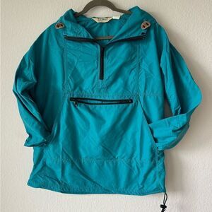 Vintage LL Bean Anorak Jacket Mens M‎ Windbreaker Nylon Made In USA 80s